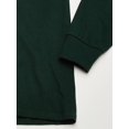 thumbnail image 3 of Hanes Men's Beefy Long Sleeve Shirt, Deep Forest, S, 3 of 4