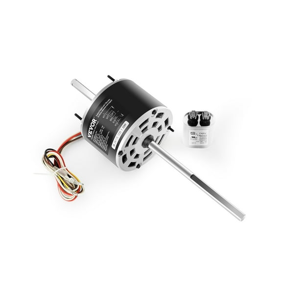 VEVOR 1/3HP RV Air Conditioner Motor with Capacitor, AC115V 3A, 1675 RPM, Replacement for Coleman Mach RV AC Fan Motor, Replaces Fasco D1092, 1468-306, 1468-3068, 1468-3069, 7184-0156, 7184-0432
