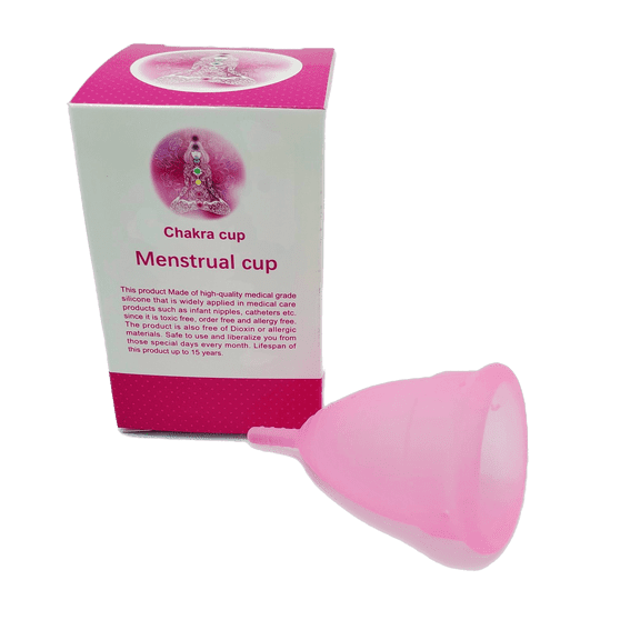 Period Cup | Menstrual Cup Reusable -Pink- Size Large