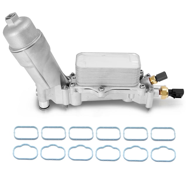 Kit completo de carcasa y enfriador de filtro de aceite de aluminio para motor 3.6L 926-959