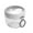 White, variant on Overnight Oats Jars Cereal Milk Container Leak Proof Oatmeal Jars Yogurt Containers With Lids Oatmeal To Go Container/ Portable Breakfast Cup Pink