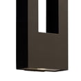thumbnail image 2 of 1649BZ-LED Hinkley Lighting Atlantis - 4 Inch 2 Light Large Outdoor Wall Lantern-Bronze Finish-Integrated LED Lamp Base Type, 2 of 21