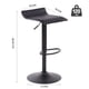 thumbnail image 4 of Set de 2 Bancos para Barra HOMEMAKE FURNITURE Todo Negro Altura Ajustable Giratorio 360, 4 of 6