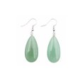 thumbnail image 1 of Sonducket 1 par de pendientes de cristal Natural de estilo informal de diseño Simple para niñas, pendientes colgantes para fiesta de ceremonia de boda, Ropa, zapatos y accesorios Miscelánea Verde Sonducket AP016191-06B, 1 of 6
