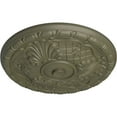 thumbnail image 3 of Ekena Millwork 15 3/4"OD x 5/8"P Amelia Ceiling Medallion (Fits Canopies up to 4 1/8"), Hand-Painted Spartan Stone, 3 of 6