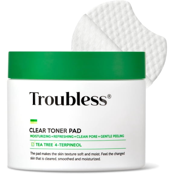 Troubless CLEAR TONER PAD