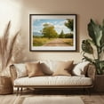 thumbnail image 3 of Vermont Rural 01 - Burke Vermont Photography Landscape Nature Rural Scenic Countryside Autumn Black Framed Wall Art Print 12 x 18 inches, 3 of 4