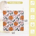 thumbnail image 2 of Dreamtimes 3 PCS Halloween Pumpkins Ghost Baby Muslin Washcloths, Skull Scary Face Towel Burp Cloths Ultra Soft Absorbent Cotton Bath Wipes Towels for Newborn Boys Girls, 2 of 7