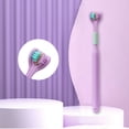 thumbnail image 1 of DPTALR Three-sided Toothbrush, Three-head Toothbrush With Soft Bristles, Cleans On Three Sides, Scrapes Tongue On The Back, Portable And Compact Travel Size - New, 1 of 8