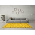 thumbnail image 3 of Ahgly Company Indoor Rectangle Oriental Yellow Traditional Area Rugs, 4' x 6', 3 of 4