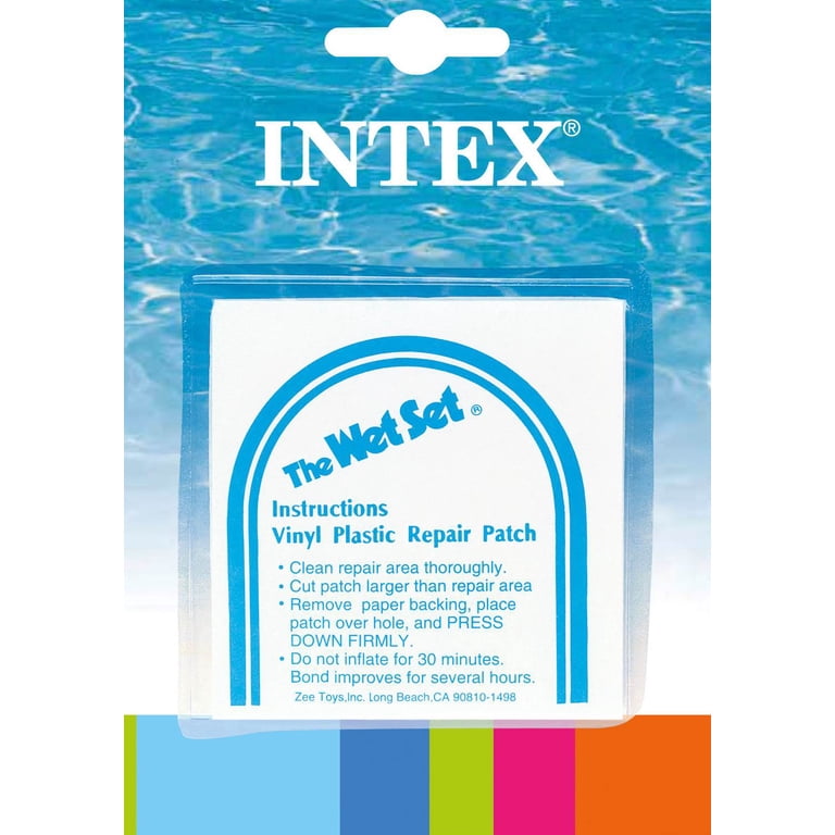 Intex, Vinyl Repair Patch, 59631EP, 36 Pack 7.5 sq in - Walmart.com