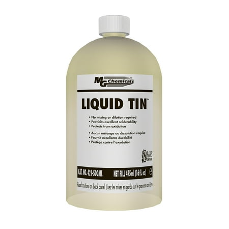 Mg Chemicals Liquid Tin 475 Ml Bottle Walmart Com