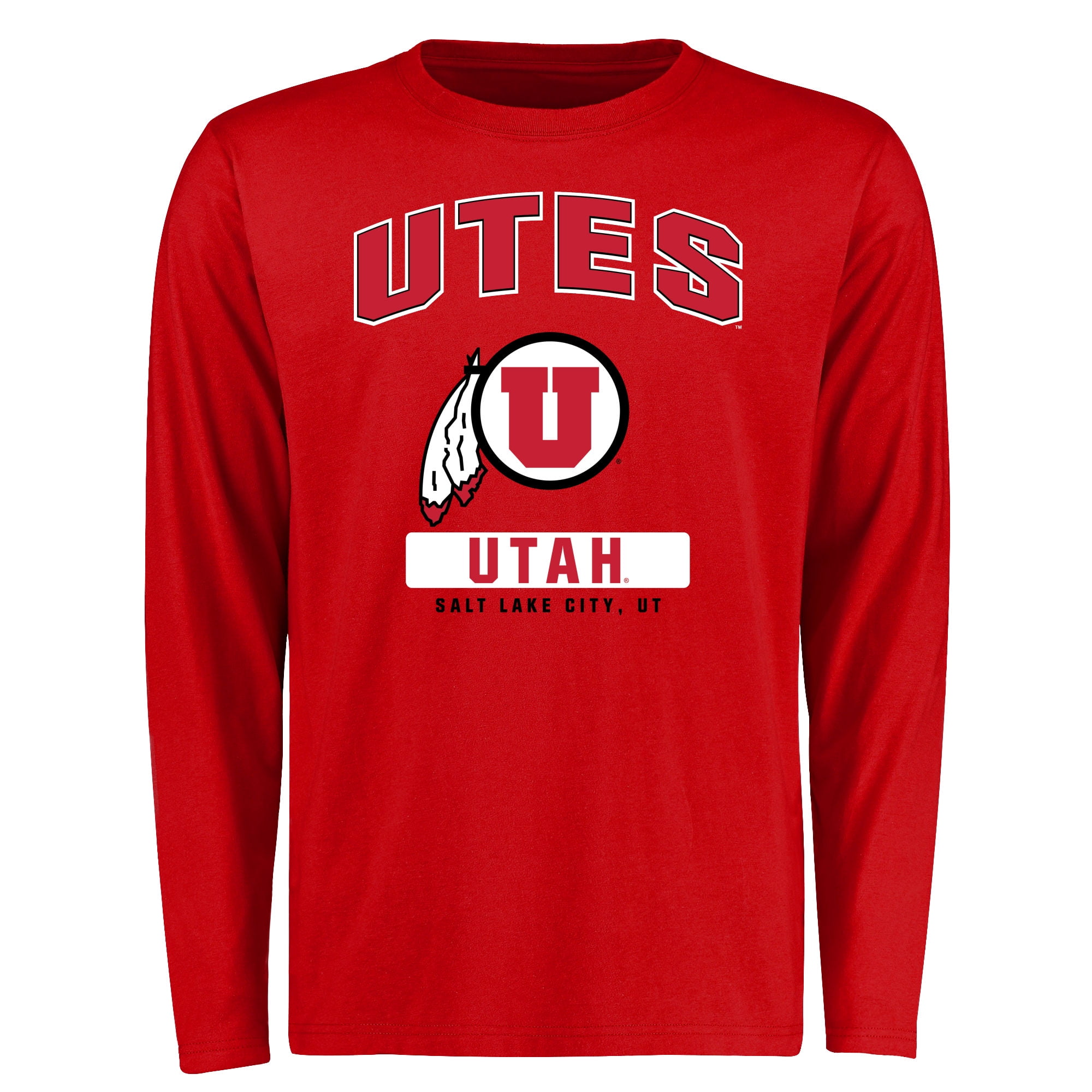 Men's Red Utah Utes Campus Icon Long 