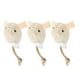 thumbnail image 1 of EeaseMX Juego de 3 ratones de peluche realistas para gatos, juguetes interactivos, mini ratón de peluche divertido para gatitos (beige), 1 of 8