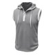 thumbnail image 5 of pstuiky Camisetas sin mangas para hombre, Blusa sin mangas con capucha y cuello redondo para hombre, con botones y parches de fitness de color Tops elegantes para mujer xl, 5 of 7