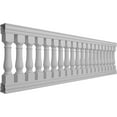 thumbnail image 3 of Ekena Millwork 42"H x 12'L Fiberthane Oxford Unassembled Balustrade Railing Kit, Style N (7 1/2" On-Center Spacing to Pass 4" Sphere Code), 3 of 6