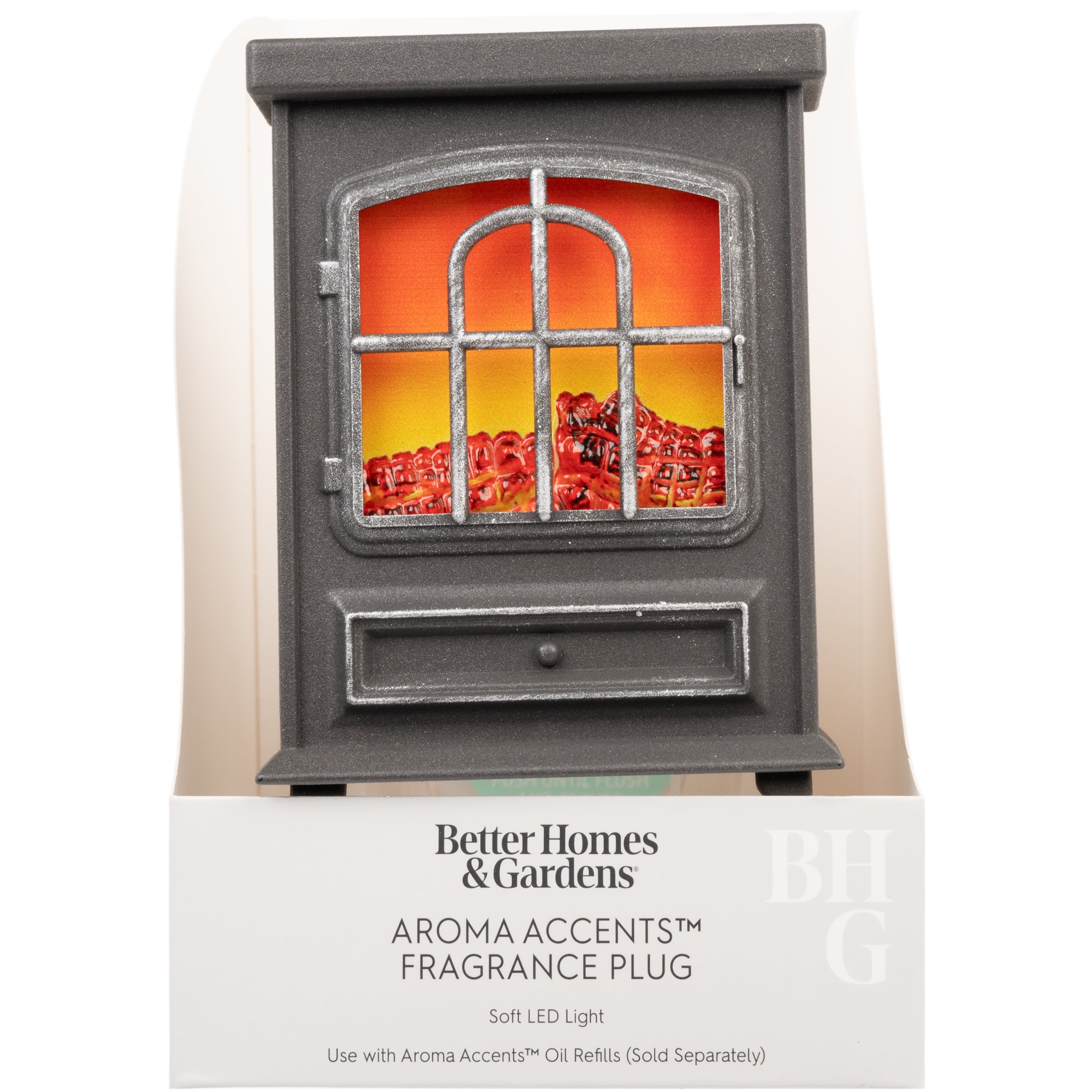 Better Homes & Gardens Aroma Accent Fragrance Plug, Fireplace
