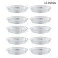 thumbnail image 3 of Plastic Saucer Base  Plant Flower Pot Plate Water Drip Tray Planter Garden, 3 of 10