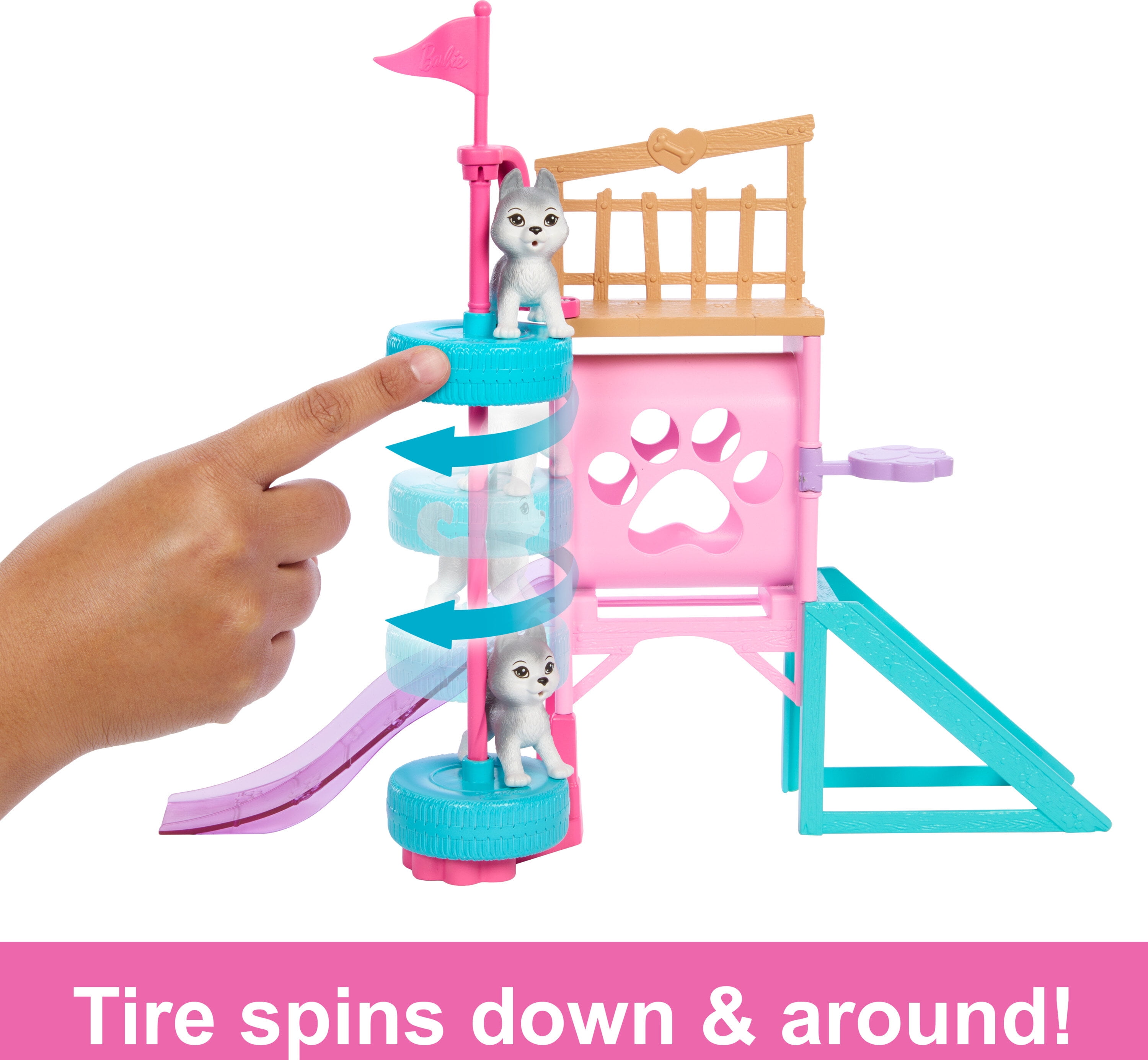 Barbie Stacie Doll Playset with Juice & Puppy