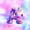 Pink Purple A, variant on meiyoeat Flower Butterfly P Initial Rainbow Twin Comforter Sets, Watercolor Galaxy Stars Bedding Set for Girls, Colorful Star Reversible, 2pcs, 1 Comforter and 1 Pillowcase