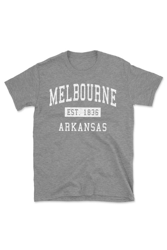 Melbourne Arkansas Classic Established Men's Cotton T-Shirt