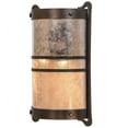 thumbnail image 2 of Meyda 148122 12 in. Durbano Wall Sconce, Mahagony Bronze, 2 of 5