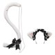 thumbnail image 4 of Diadema y cola de gato unisex para niños, fiestas temáticas de animales, regalo de cosplay Blanco Rosa Negro, 4 of 7