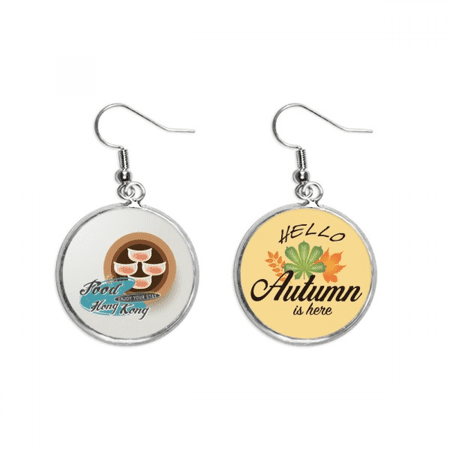 hong kong har gow dumplings earring dangle autumn earring jewelry