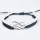 thumbnail image 3 of Sonducket tejida pulseras tejido trenzado ajustable exquisito Retro mujeres amistad parejas brazaletes joyería regalo Ropa, zapatos y accesorios Miscelánea Negro, 3 of 6