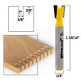 thumbnail image 2 of Juego de brocas Dovetail YONICO 14520q con vástago de 5 bits y 1/4 pulgadas, 2 of 6