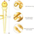 thumbnail image 2 of Palillos de entrenamiento YUANXCMXG 1 par de palillos con soporte acoplable, 2 of 5