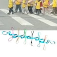 thumbnail image 1 of Niños caminando cuerda para niños pequeños de correa multifunción, cuerda de guardería segura, cuerda corta para caminar, correa de muñeca segura para, 1 of 9