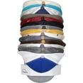 thumbnail image 1 of The ORIGINAL DomeDock! American, patented, Wall Mount Rack 20 Ball Cap Storage. Compact Hat Organization System. Made and Shipped in USA. (Single, White), 1 of 5