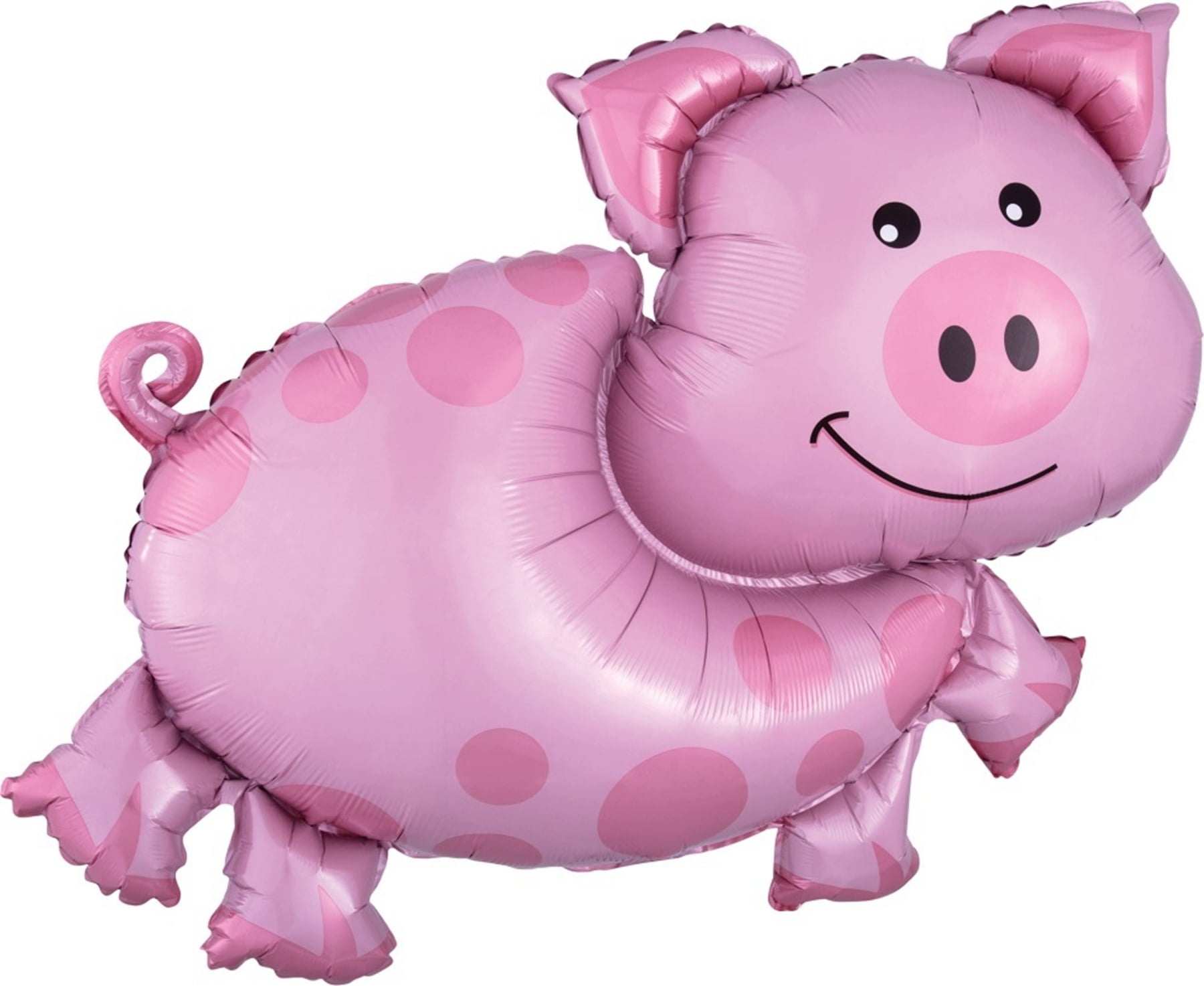 Barn Farm Animals Birthday Party Cow, Pig, Tractor, Barn Balloons