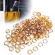 thumbnail image 1 of Ojales laterales dobles, 100 piezas Ojales de latón Ojales dobles de latón Diseño elevado con ojales, 1 of 9