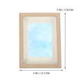 thumbnail image 2 of OUNONA Premium Beige Wooden Picture Frame for Bedroom Home Decor and Decorative Display, 2 of 6