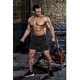 thumbnail image 3 of COOFANDY Men's 2 Pack Workout Gym Shorts Breathable 5" Running Joggers Athletic Performance Sports Shorts with Pockets, 3 of 10
