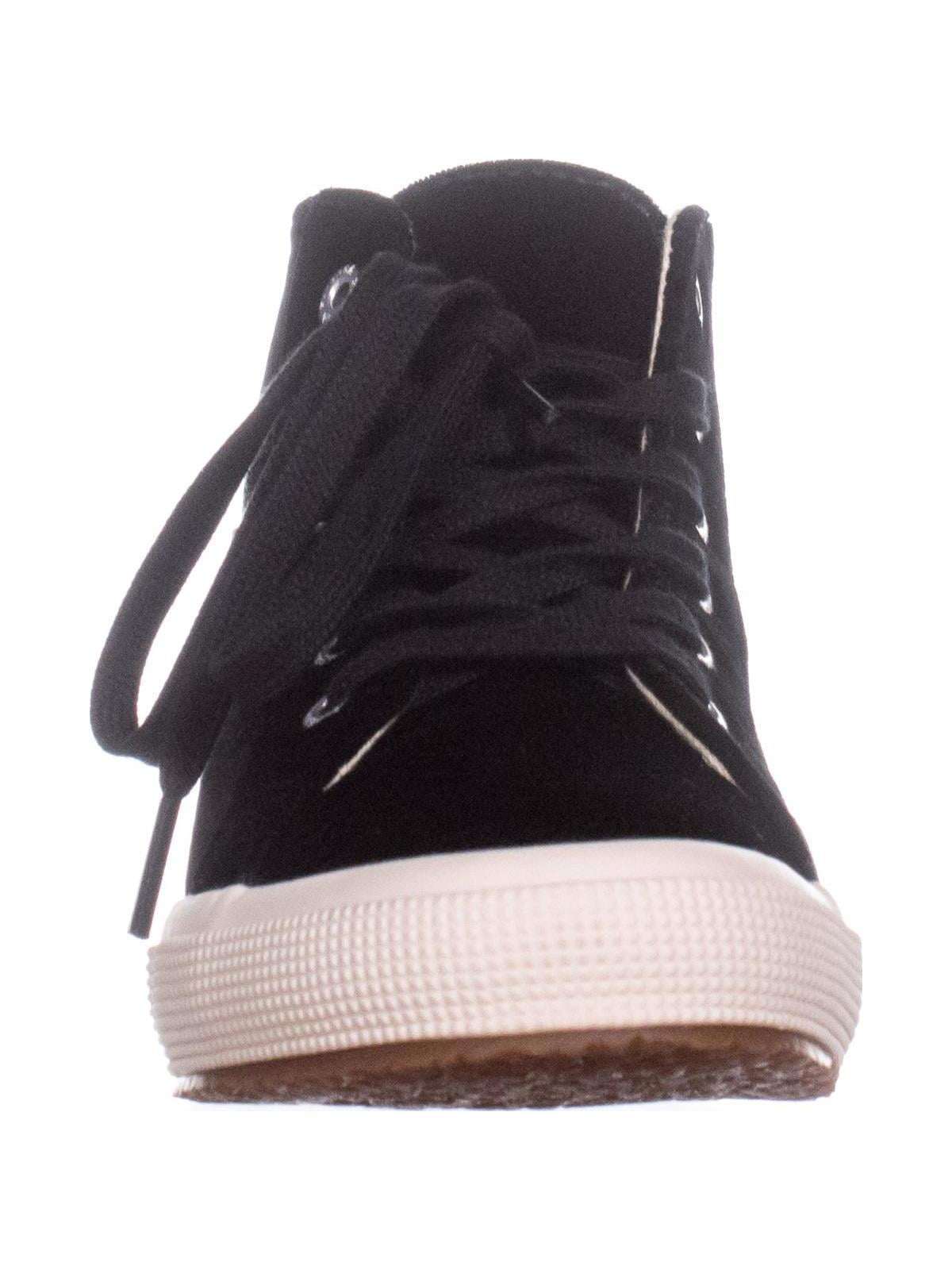 velvet high top superga