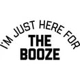 thumbnail image 3 of CafePress - I'm Just Here For The Booze - 11 oz Ceramic Mug - Novelty Coffee Tea Cup, 3 of 6