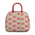 thumbnail image 2 of Lunch Bag Lunch Box for Women Reusable Insulated Lunch Bags,Water-Resistant Crab Pattern Summer Cooler Lunch Tote Bag, Large Capacity for Work Travel Picnic, 2 of 6