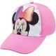 thumbnail image 1 of Gorra de béisbol Disney Minnie Mouse rosa para niñas de 2 a 4 años, 1 of 6