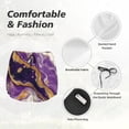 thumbnail image 4 of Salouo Purple Gold Marble Swirls Print Women's 2 in 1 Running Shorts Double-Layer Shorts Athletic Workout Gym Yoga Shorts Running Shorts for Women-X-Large, 4 of 7