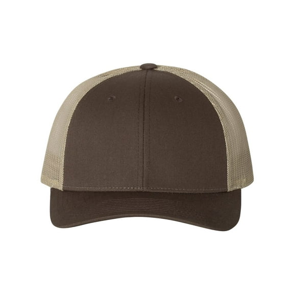 Low Profile Trucker Cap , 115 , Brown/ Khaki , Adjustable