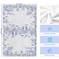 thumbnail image 5 of Blue Spring Floral Kitchen Towels Set of 4, Summer Flowers Botanical Soft Microfiber Dish Towels, Absorbent Quick-Dry Washable Dishcloths for Kitchen Cleaning, Drying Dishes, 18x28 Inches, 5 of 9