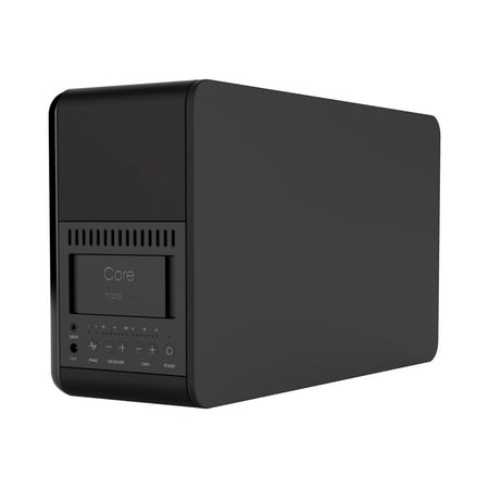 Mass Fidelity - 5-1/2" 80W Powered Wireless Subwoofer - Black