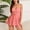 02Pink, variant on Hicidod One Piece Swimsuit for Women Cutout Tummy Control V Neck Swimdress High Waisted Fashion Solid Beach Bathing Suits