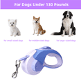 thumbnail image 2 of Retractable Dog Leash  Automatic - 3M/9.8 ft Anti-Pull Pet Leash for Medium Dogs, Teddy, and Small Pets, 2 of 7
