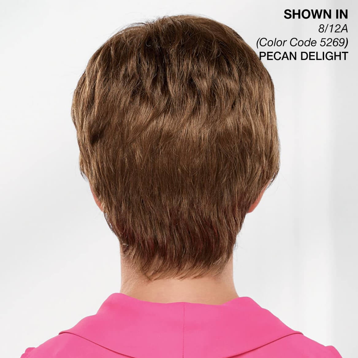 Casey WhisperLite Wig by Paula Young - Short, Ultra-Chic Pixie Wig with Neat, Straight Layers / Multi-tonal Shades of Blonde, Silver, Brown, and Red