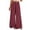 *Wine, variant on ClodeEU Women Elastic High Waist Polka Dot Wide Leg Palazzo Pants,Casual Loose Flowy Trousers ,Women's Plus L