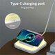 thumbnail image 2 of Cargador Inalámbrico Plegable con Luz Táctil Colorida - Estación de Carga Multifuncional para Teléfonos Móviles de Escritorio, 2 of 5